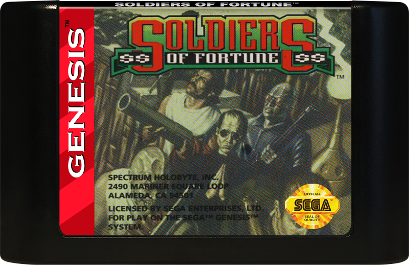 Soldiers Of Fortune - SEGA GENESIS