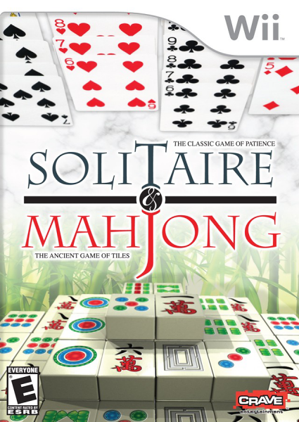 SOLITAIRE & MAHJONG - WII