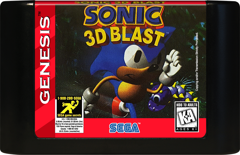 Sonic 3D Blast - SEGA GENESIS – The Exchange Stores Sonic 3D Blast - SEGA GENESIS – The Exchange Stores
