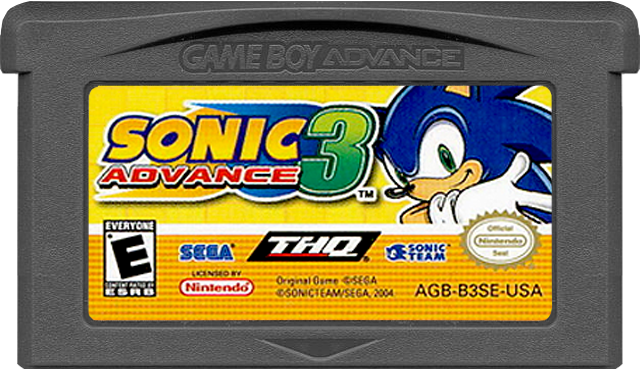 Sonic Advance 3 - GAMEBOY ADVANCE