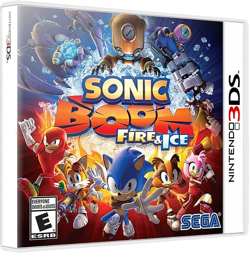 SONIC BOOM FIRE & ICE - NINTENDO 3DS