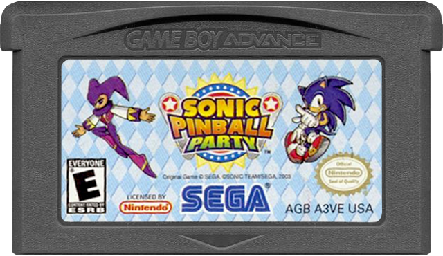 Sonic Pinball Party - GAMEBOY ADVANCE