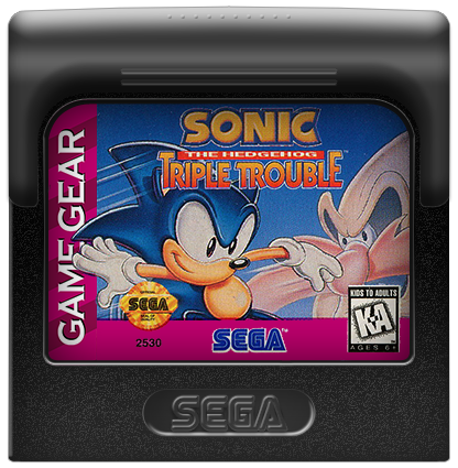 Sonic Triple Trouble - GAME GEAR