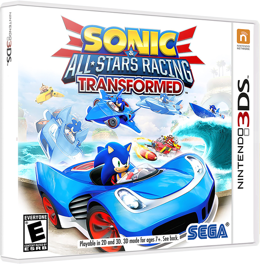 SONIC & ALL-STAR RACING TRANSFORMED - NINTENDO 3DS