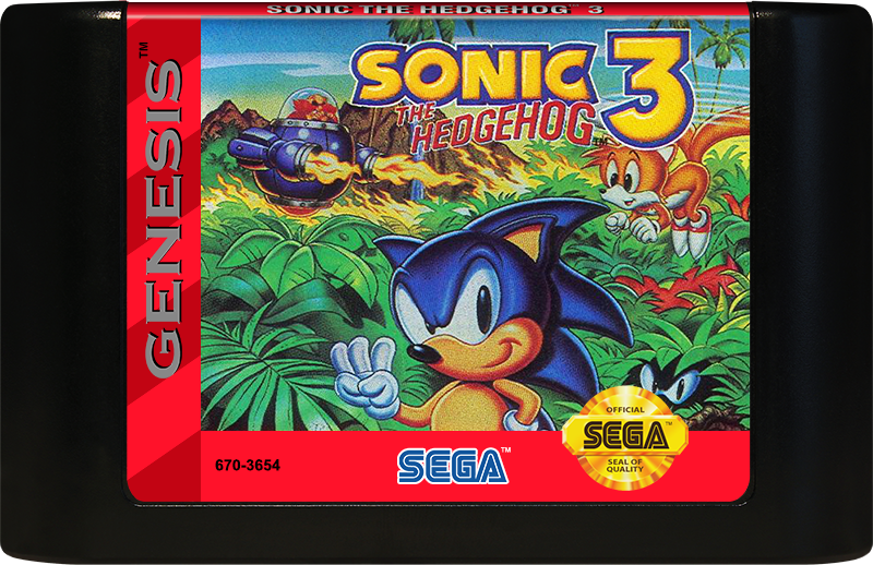 Sonic the Hedgehog 3 - SEGA GENESIS