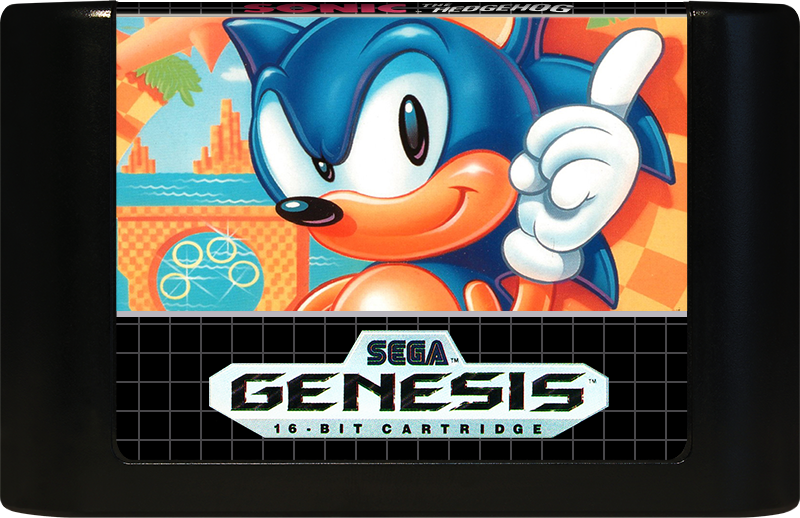 SONIC THE HEDGEHOG - SEGA GENESIS