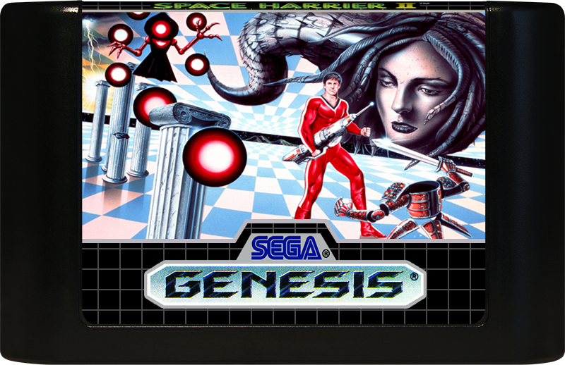 Space Harrier II - SEGA GENESIS