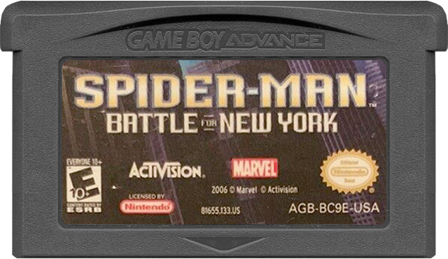 Spiderman Battle For New York - GAMEBOY ADVANCE