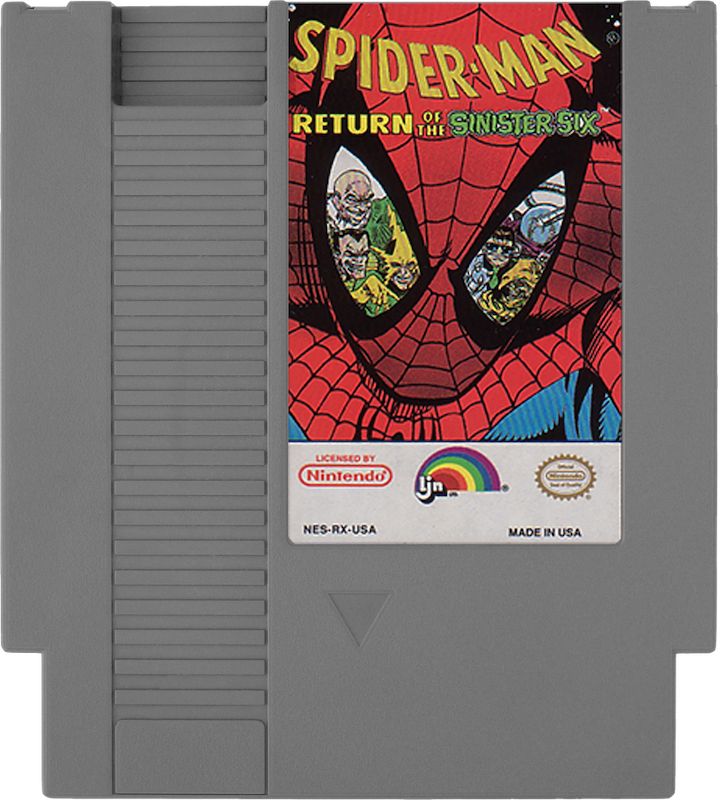 Spiderman Return Of The Sinister Six - NINTENDO 8 BIT