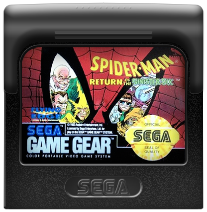 Spiderman Return Of The Sinister Six GAME GEAR – The Exchange Stores