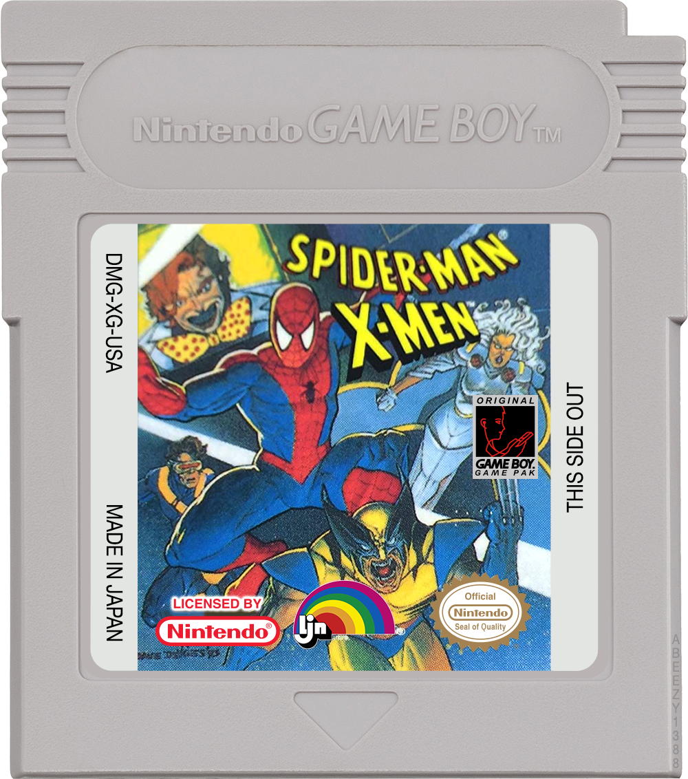 SPIDER-MAN/X-MEN - GAMEBOY