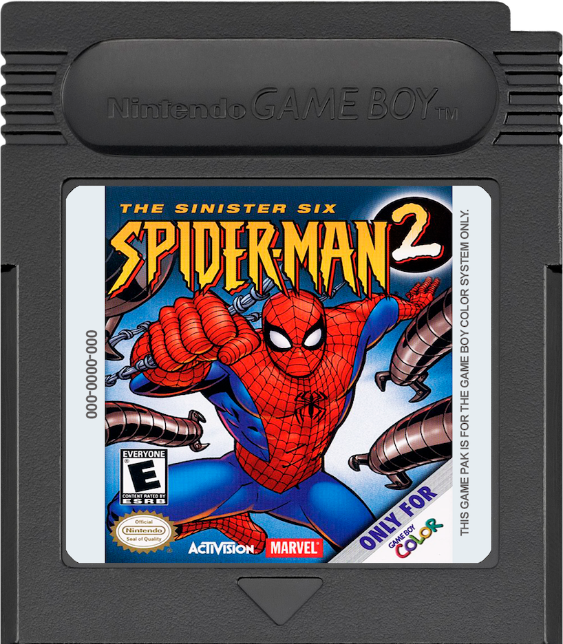 Spiderman 2 for Nintendo shops Gameboy Advance