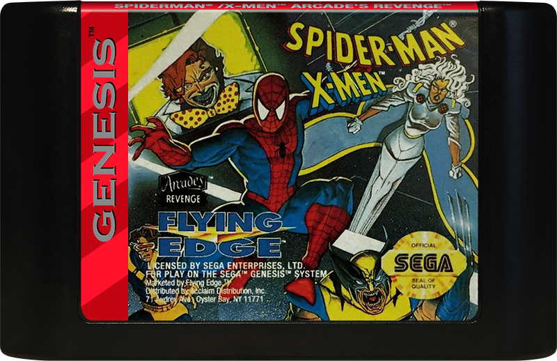 Spider-Man X-Men Arcades Revenge - SEGA GENESIS