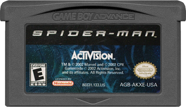 Spiderman The Movie - GAMEBOY ADVANCE