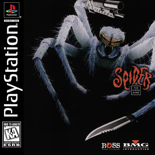 Spider The Video Game - PLAYSTATION