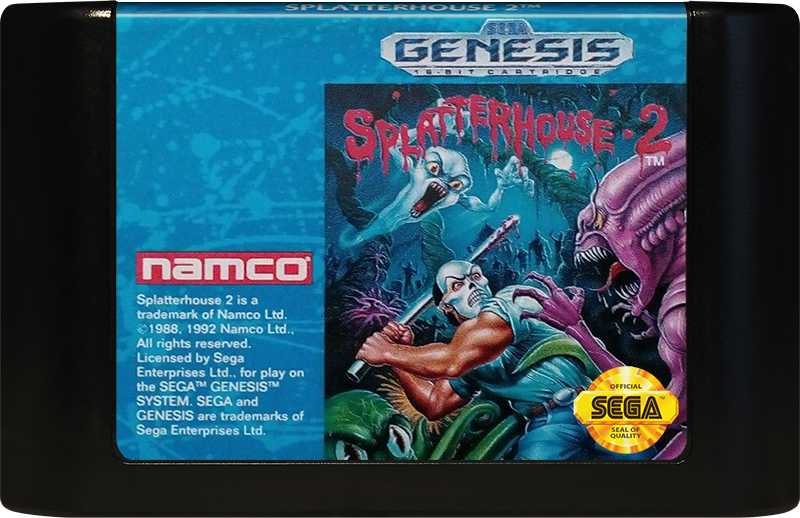 Splatterhouse 2 - SEGA GENESIS