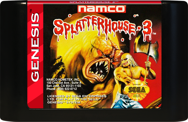 Splatterhouse 3 - SEGA GENESIS