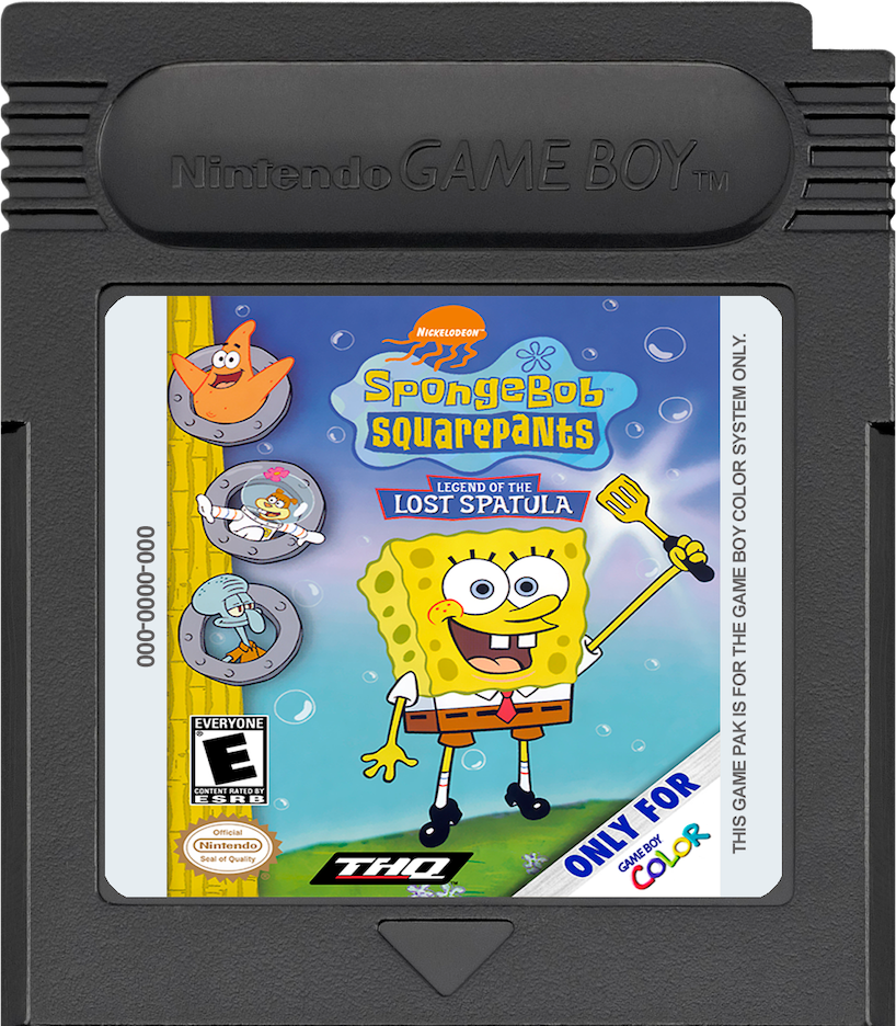 Spongebob Squarepants Legend Of The Lost - GAMEBOY COLOR