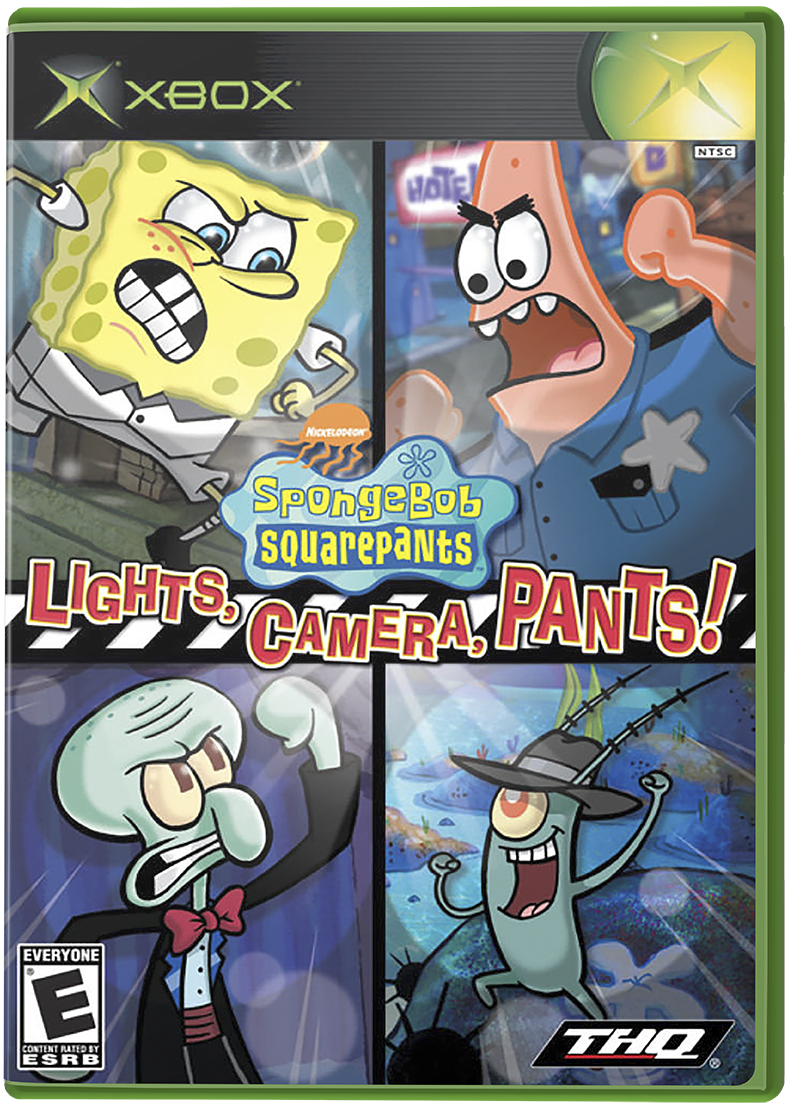Spongebob Squarepants Lights Camera Pant - XBOX