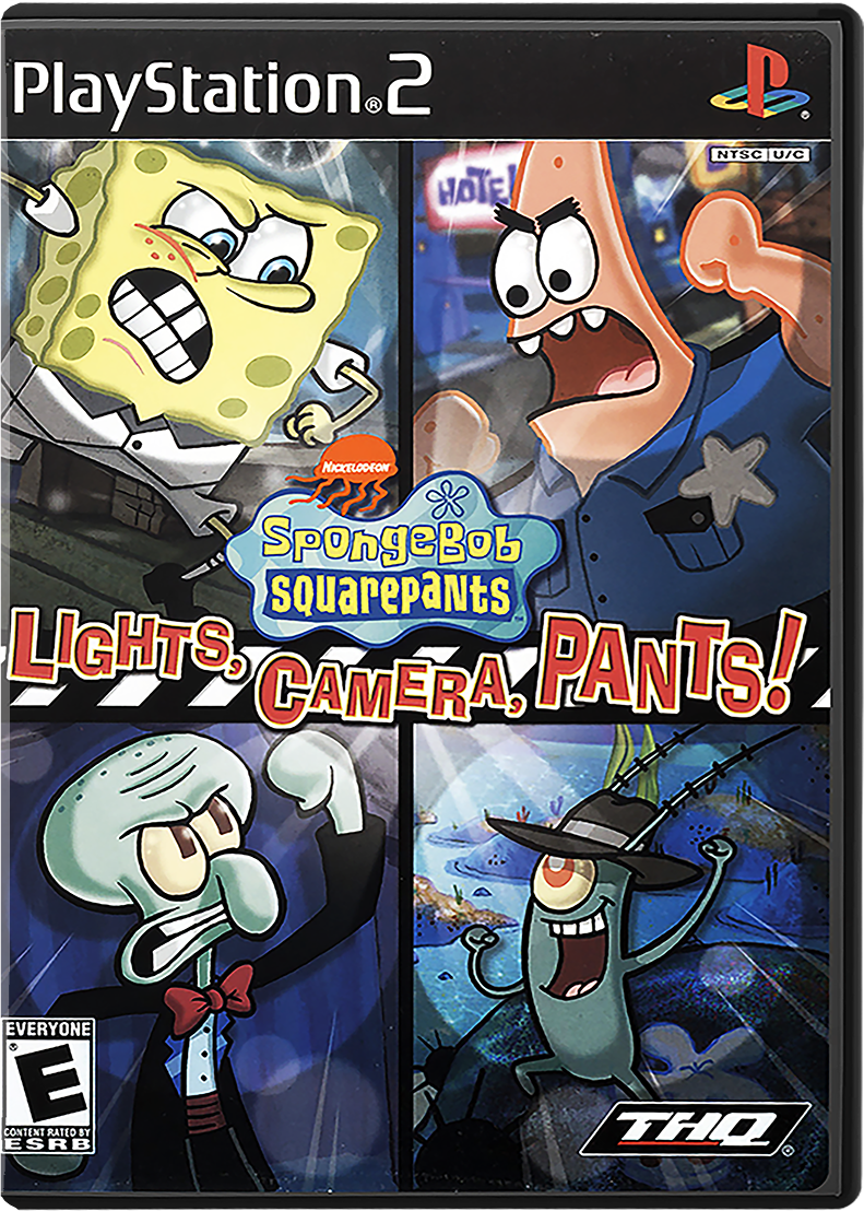 SpongeBob SquarePants Lights Camera Pant - PLAYSTATION 2