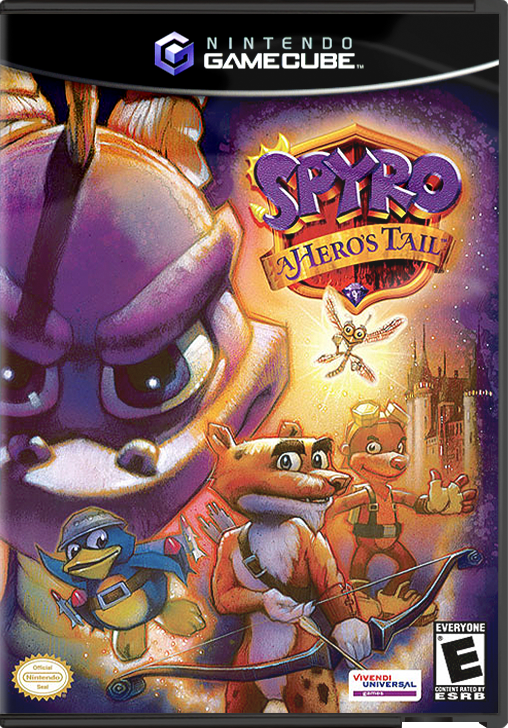 Spyro A Heros Tail - GAMECUBE