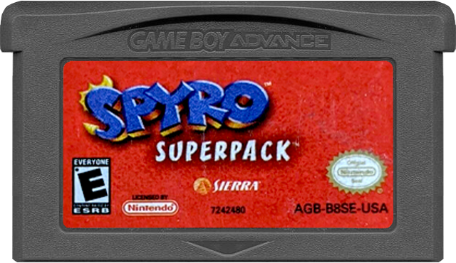 Spyro Superpack Season Ice/Flame - GAMEBOY ADVANCE