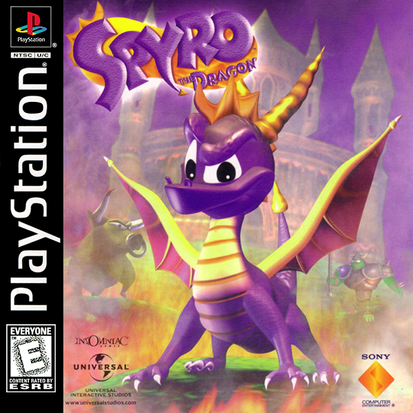 Spyro The Dragon - PLAYSTATION