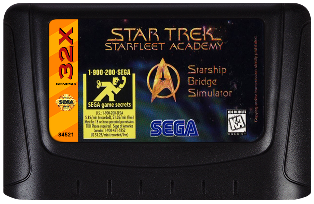 Star Trek Starfleet Academy - SEGA 32X