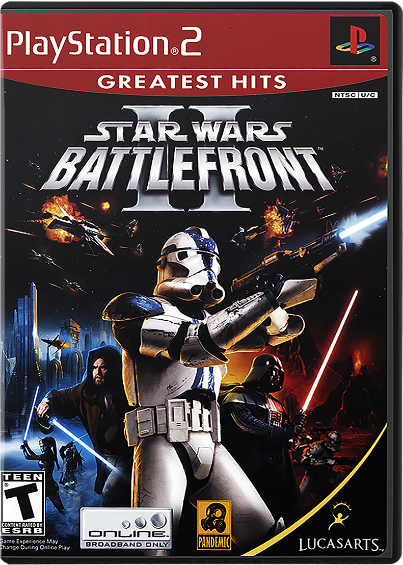 STAR WARS BATTLEFRONT II - PLAYSTATION 2