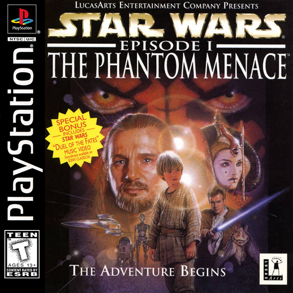 Star Wars Episode 1 The Phantom Menace - PLAYSTATION