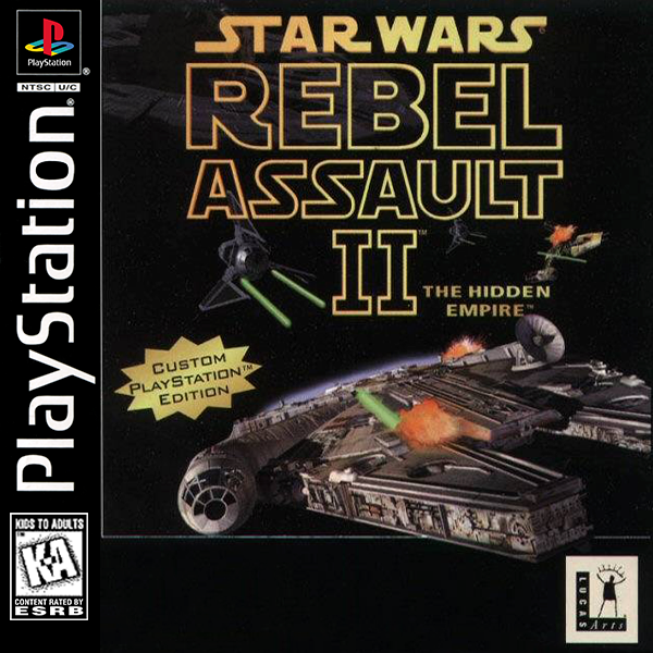 Star Wars Rebel Assault II - PLAYSTATION