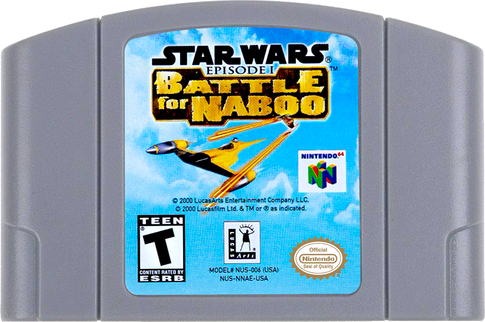 Star Wars Battle for Naboo - NINTENDO 64