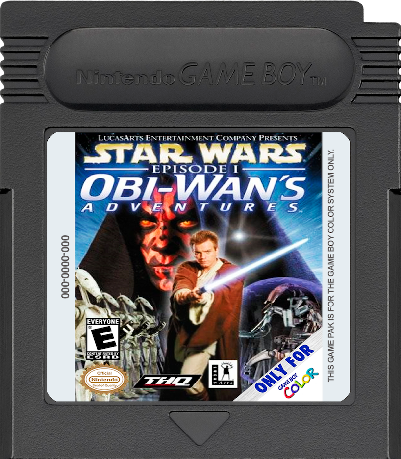 Star Wars Episode 1 Obi-Wans Adventures - GAMEBOY COLOR