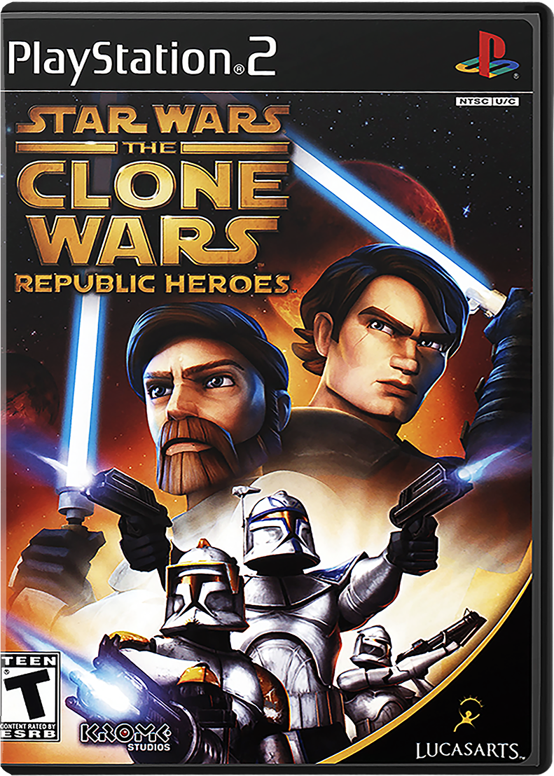 Star Wars The Clone Wars Republic Heroes - PLAYSTATION 2
