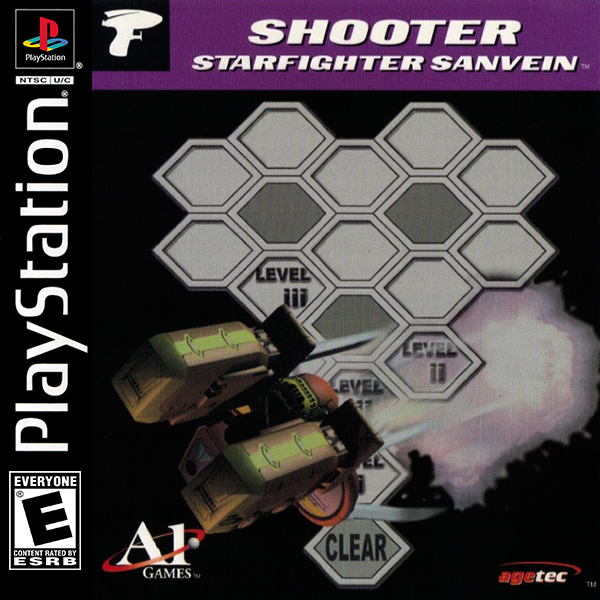 Shooter Starfighter Sanvein - PLAYSTATION