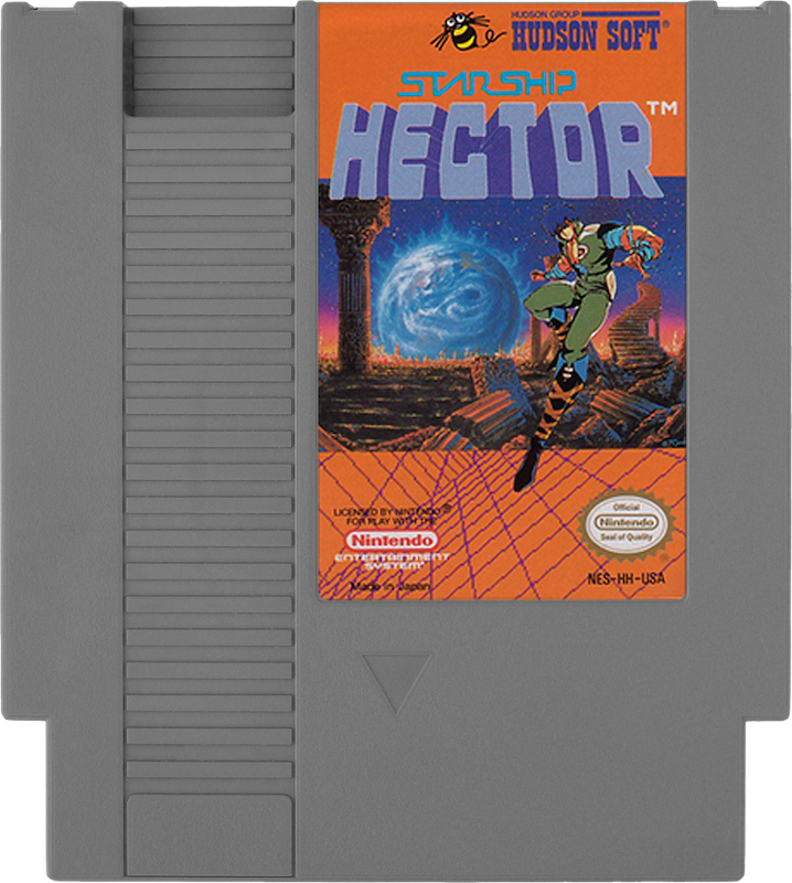 Starship Hector - NINTENDO 8 BIT