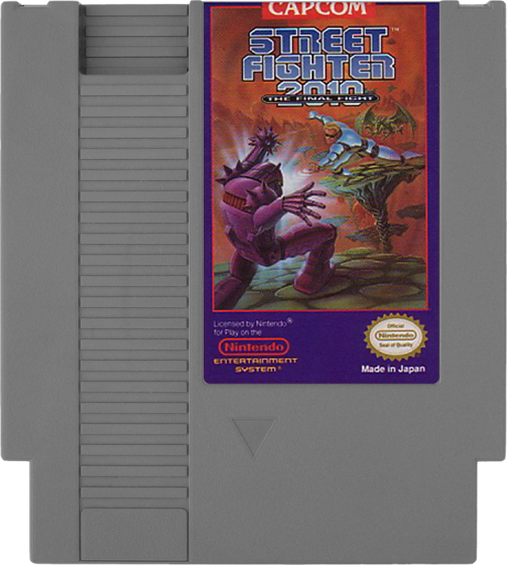 Street Fighter 2010 Final Fight - NINTENDO 8 BIT