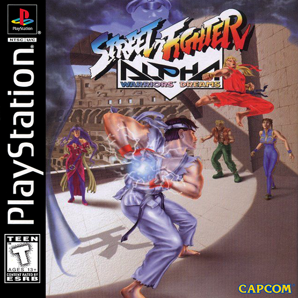 Street Fighter Alpha - PLAYSTATION