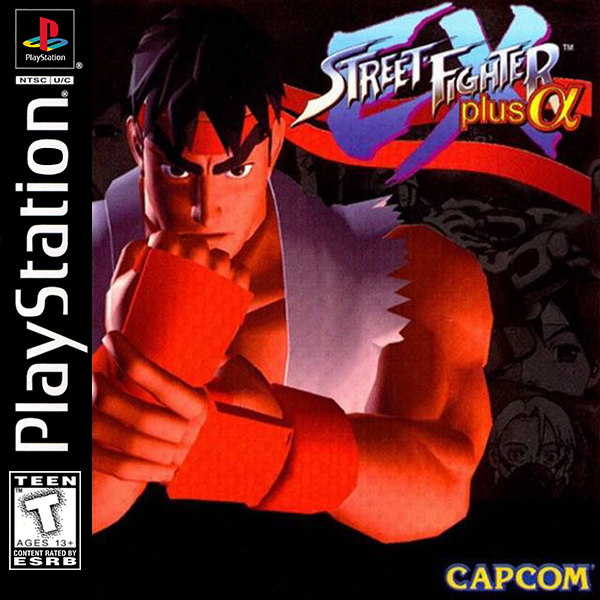 STREET FIGHTER EX+ - PLAYSTATION