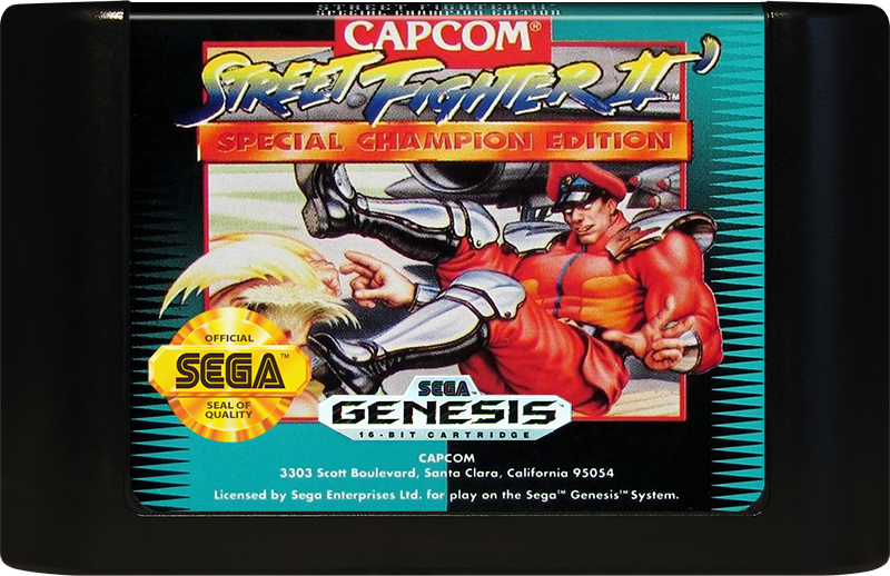 Street Fighter II - SEGA GENESIS