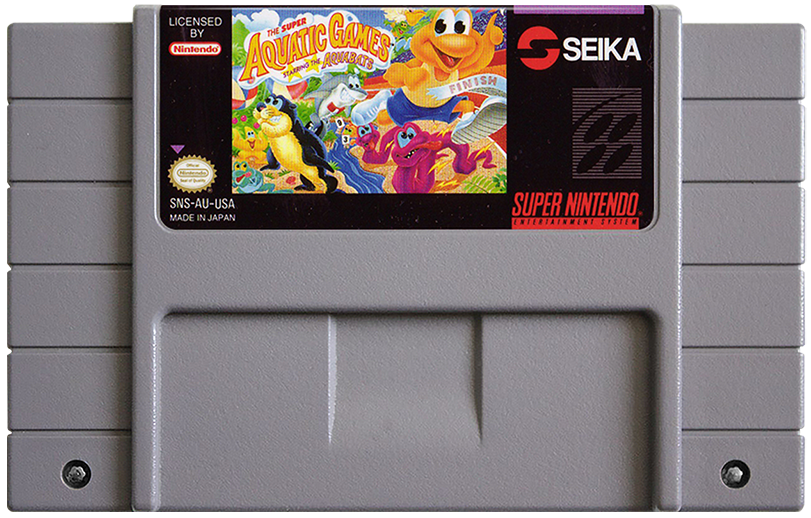 Super Aquatic Games - SNES