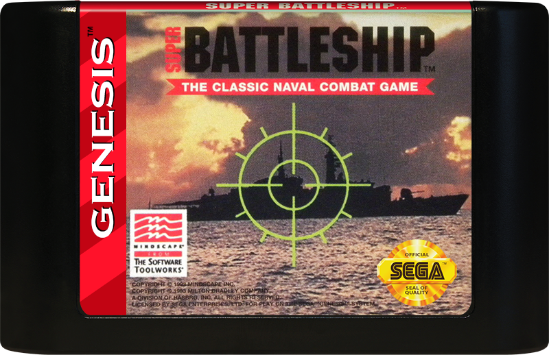 Super Battleship - SEGA GENESIS