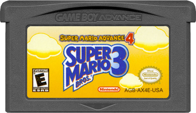 Super deals Mario Bros 3/ super Mario advanced 4 for gba