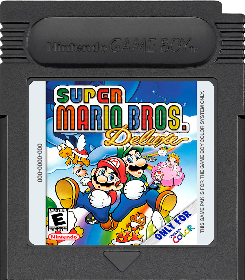 Nintendo Gameboy Super Mario World Gameboy Color Bros Deluxe Gbc