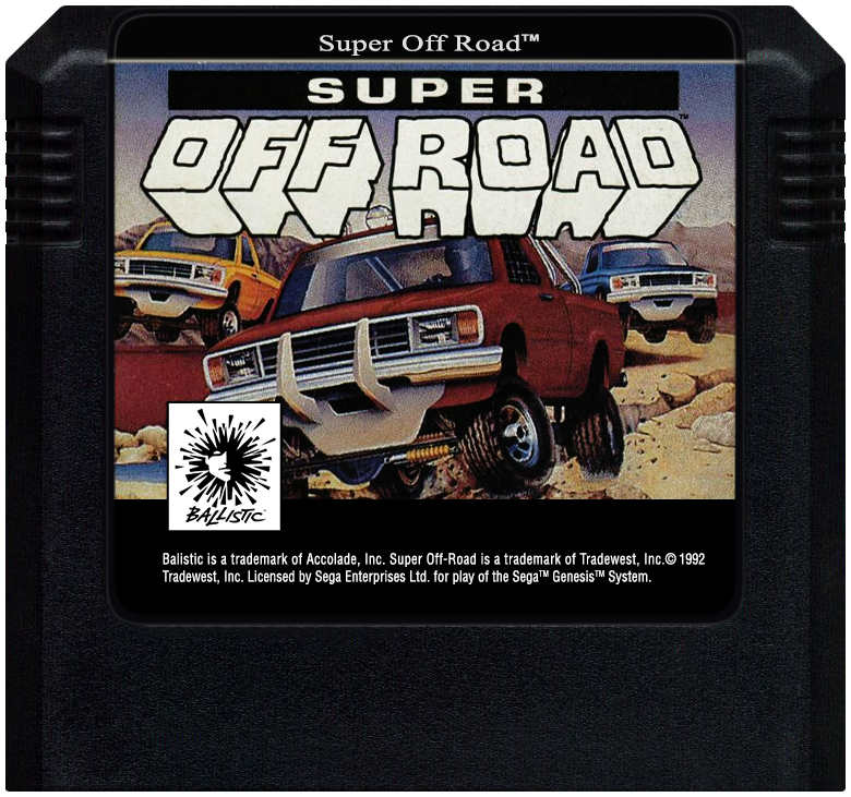 Super Off Road - SEGA GENESIS