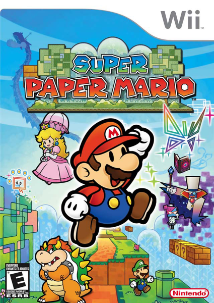 SUPER PAPER MARIO - WII