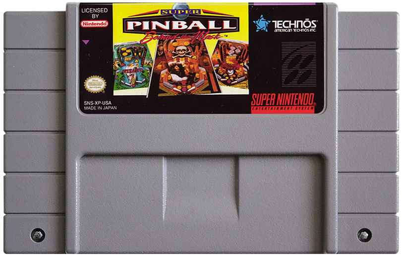 Super Pinball Behind The Mask - SNES