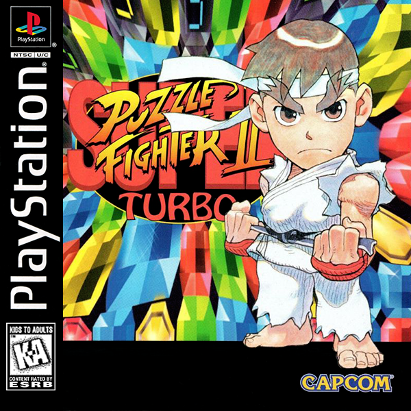 Super Puzzle Fighter II Turbo - PLAYSTATION