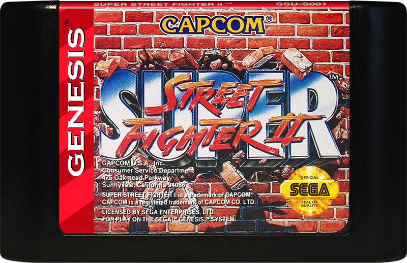 Super Street Fighter II - SEGA GENESIS