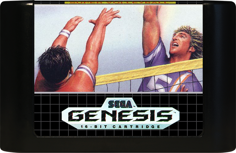 Super Volleyball - SEGA GENESIS